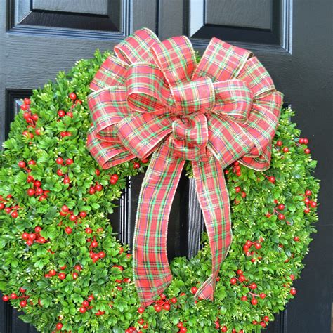 large waterproof outdoor wreaths